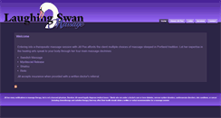 Desktop Screenshot of laughingswanmassage.com